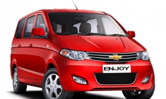 Chevrolet lança MPV Enjoy na Índia Carangos PB