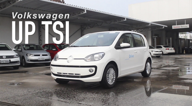 Dirigimos o novo Volkswagen up! 1.0 TSI; confira as impressões