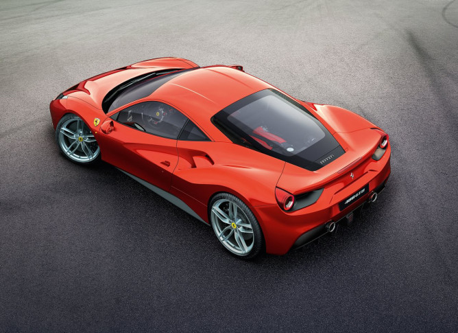 Ferrari 488 GTB com motor V8 biturbo de 670 cv chega para substituir 458 2