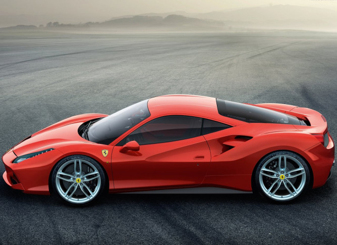 Ferrari 488 GTB com motor V8 biturbo de 670 cv chega para substituir 458 5