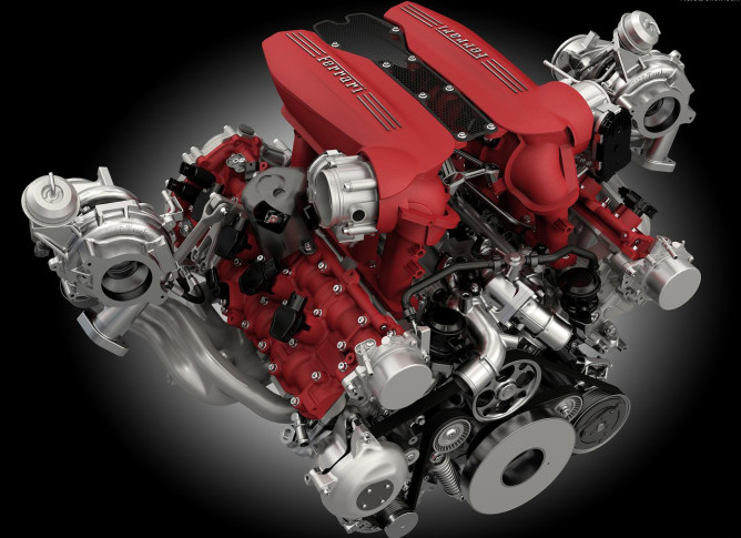 Ferrari 488 GTB com motor V8 biturbo de 670 cv chega para substituir 458