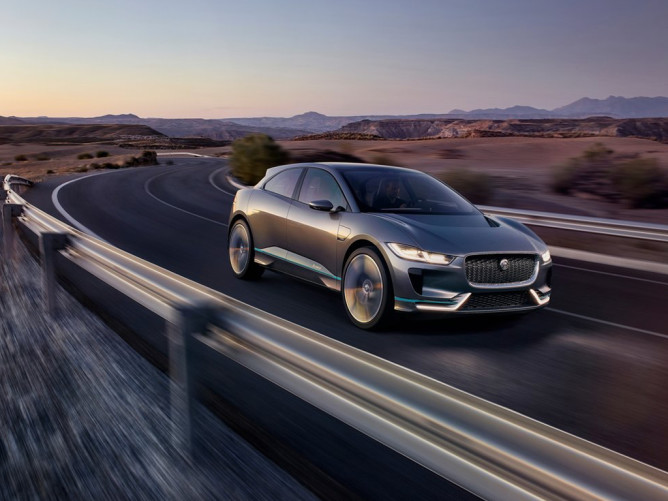 I-Pace- primeiro SUV elétrico da Jaguar deve ser lançado em 2018