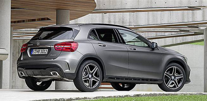 Imagens vazadas revelam Novo SUV compacto da Mercedes, o GLA 1