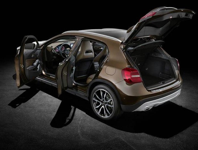 Imagens vazadas revelam Novo SUV compacto da Mercedes, o GLA 3