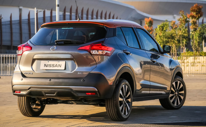 Modelo global, Nissan Kicks é apresentado oficialmente Traseira