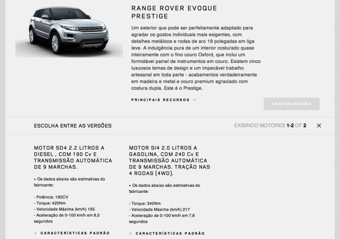 Range Rover Evoque ganha opção de motor a diesel 3