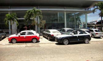 Veículos da revenda Audi começam a desembarcar em João Pessoa